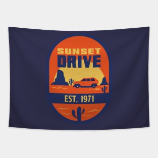 Sunset Drive Est. 1971 Tapestry