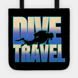 Scuba diving t-shirt designs Tote