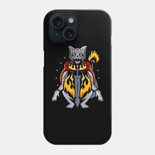 Catacombs Fire Dog Phone Case