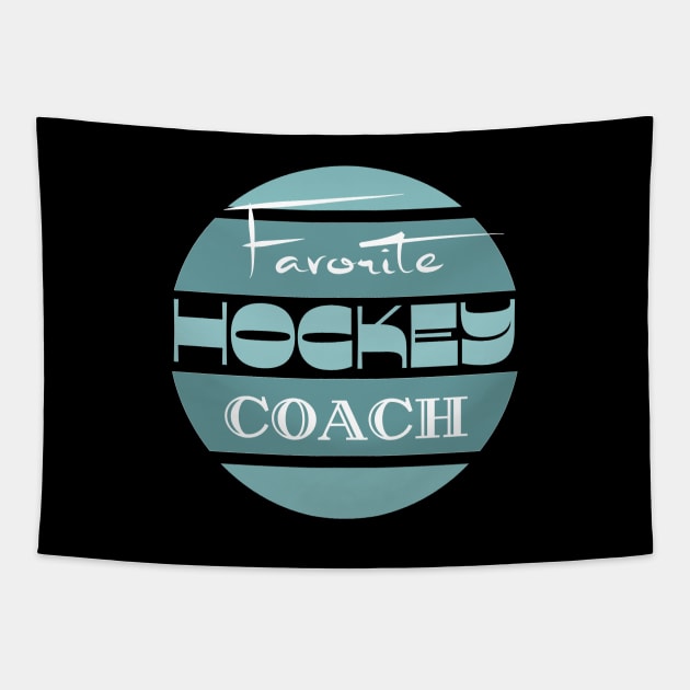 Best hockey coach Tapestry by Bailamor