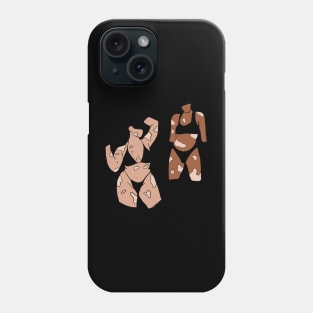 Vitiligo women Phone Case