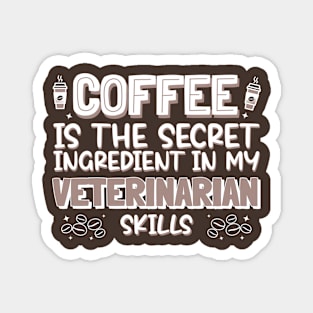 Coffee lover Veterinarian Magnet