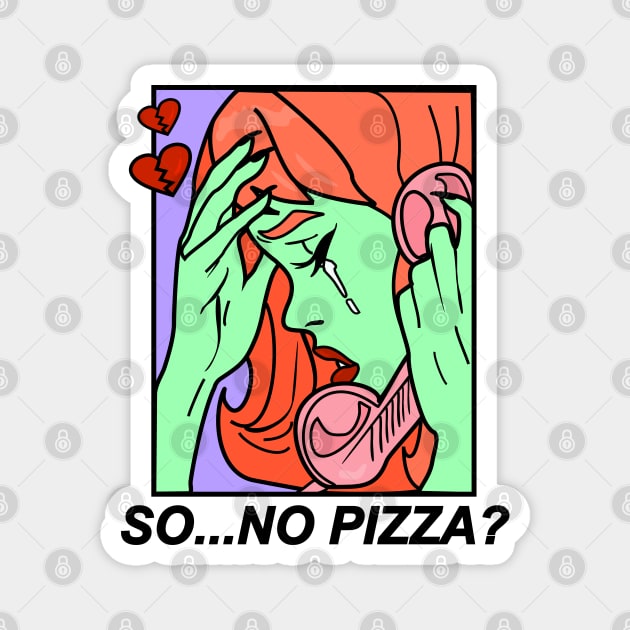 Pizza delivery Magnet by Brunaesmanhott0