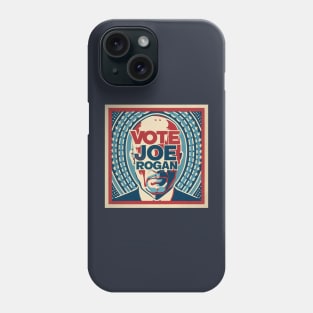 "Vote for Joe Rogan President Illustration Phone Case