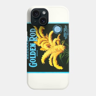 Redlands Golden Rod Brand Crate label Phone Case