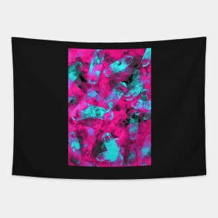 Neon Grunge Tapestry