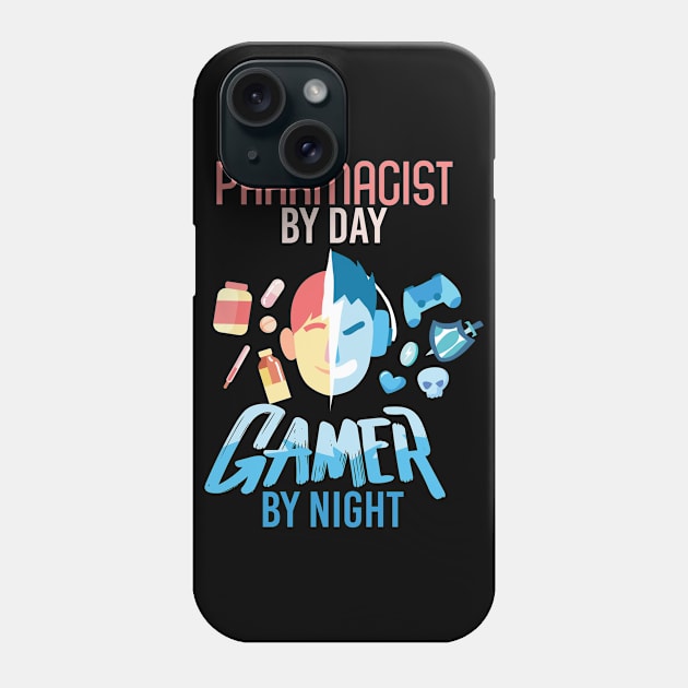 pharmacist and gamer Phone Case by Fresan