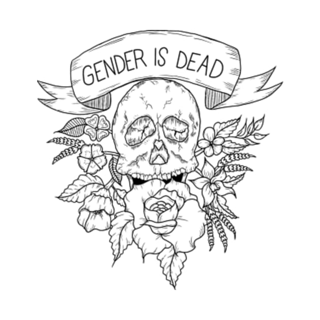 Gender is Dead by Luck and Lavender Studio