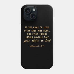 Jesus christ is lord Phone Case