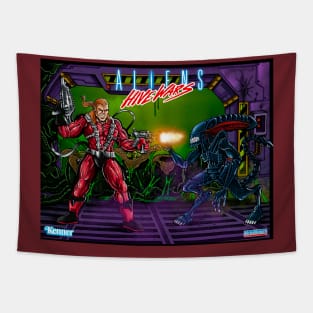 Aliens Hive Wars Poster Tapestry