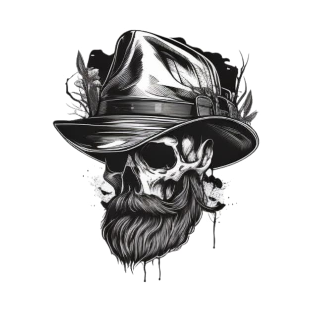 Fishing skull by Crazy skull