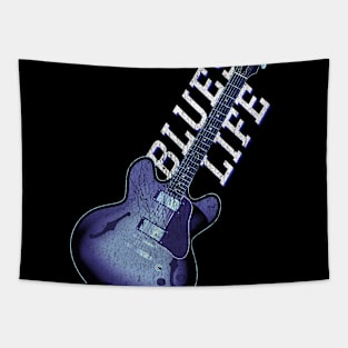 Blues LIfe Tapestry