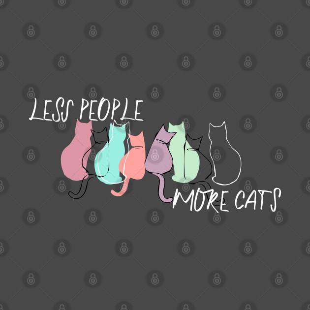 Less People, More Cats by Heartfeltarts