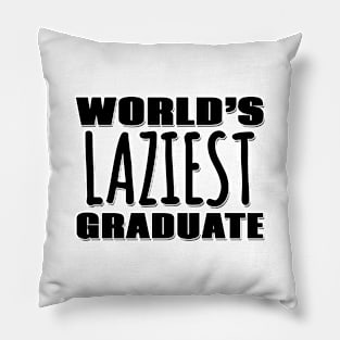 World's Laziest Graduate Pillow