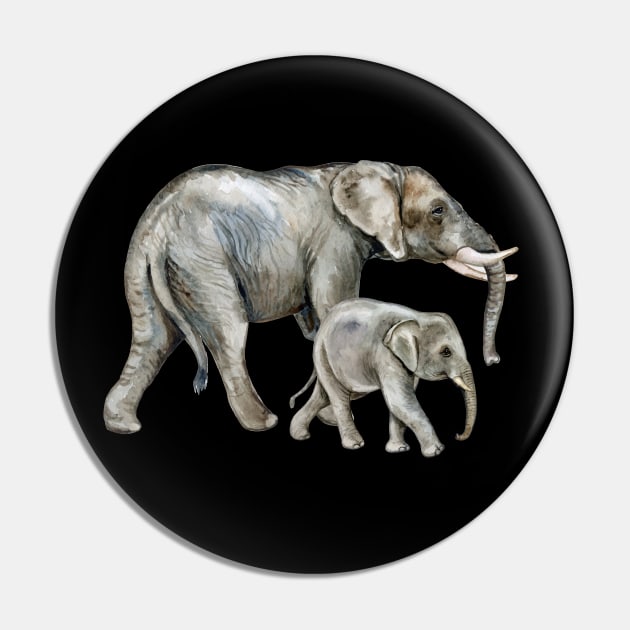 Elephants Pin by TambuStore