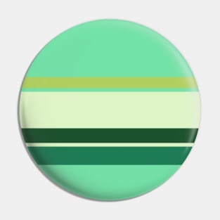 The onliest amalgam of Dark Sea Green, Medium Aquamarine, Very Light Green, Cal Poly Pomona Green and Light Olive stripes. Pin