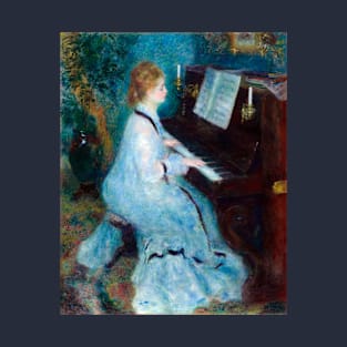 Renoir's, Woman at the Piano. T-Shirt