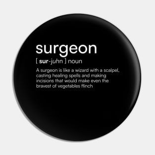 Surgeon Definition Pin