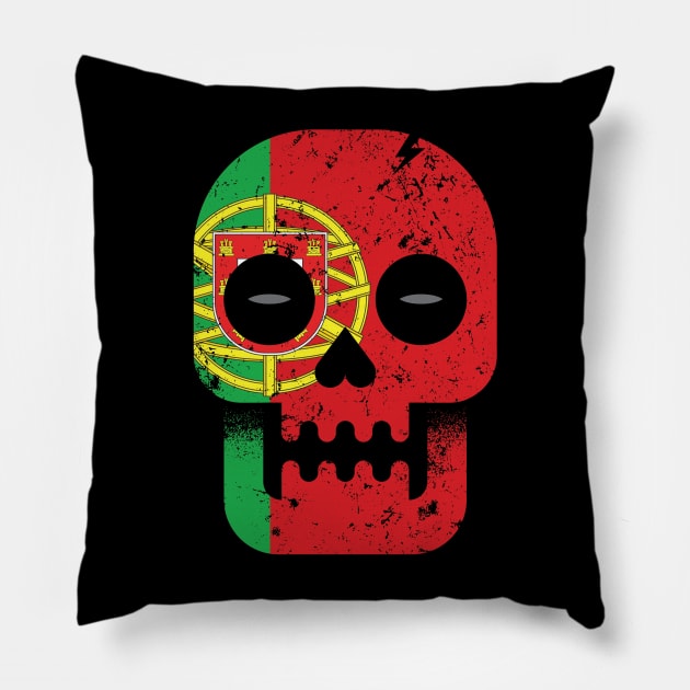 Portugal Till I Die Pillow by quilimo