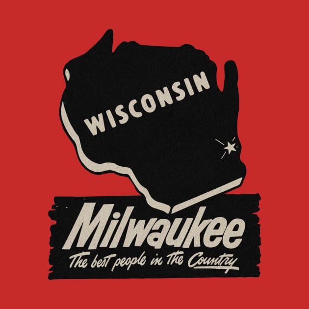 Vintage Milwaukee Wisconsin Love by Kujo Vintage