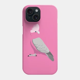 Galah pink cockatoo Phone Case