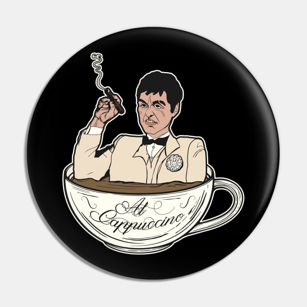 Al Cappuccino Pin by darklordpug