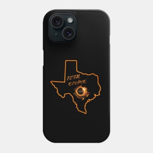 Total Eclipse 2024 Texas Phone Case