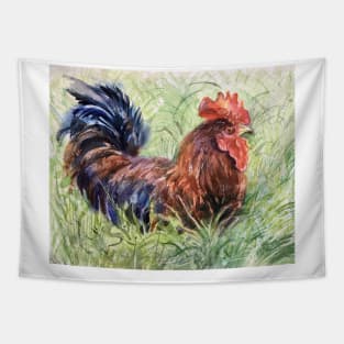 Rooster. Tapestry