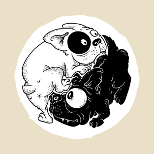 Yin Yang Dogs T-Shirt