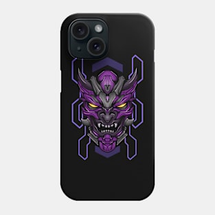 Oni mask mecha Phone Case