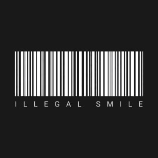 ilegal smile barcod art T-Shirt