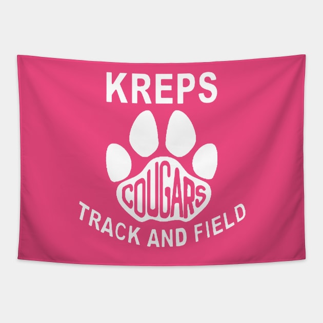 Kreps Track and Field 3 Tapestry by asleyshaw
