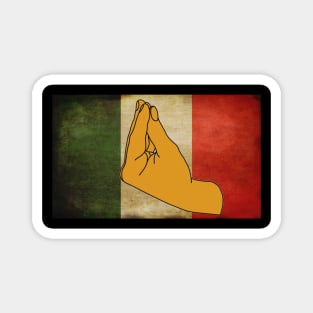 ITALIAN PINCHED FINGERS Magnet