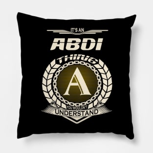 Abdi Pillow