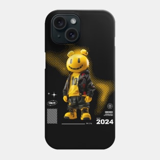 Bold Yellow Smiley Face Character in Streetwear, Urban Style Fashion Icon, Trendy Design for Modern Look, Unique Pop Culture Art, Perfect for Youth, Teens, Adults Phone Case