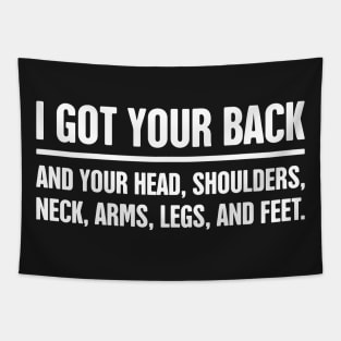 I Got Your Back – Massage Therapist Tapestry