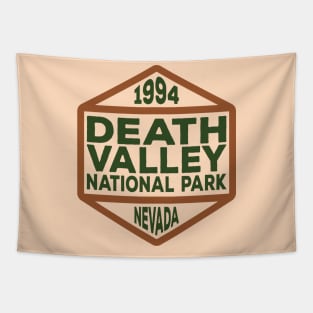 Death Valley National Park Nevada badge Tapestry