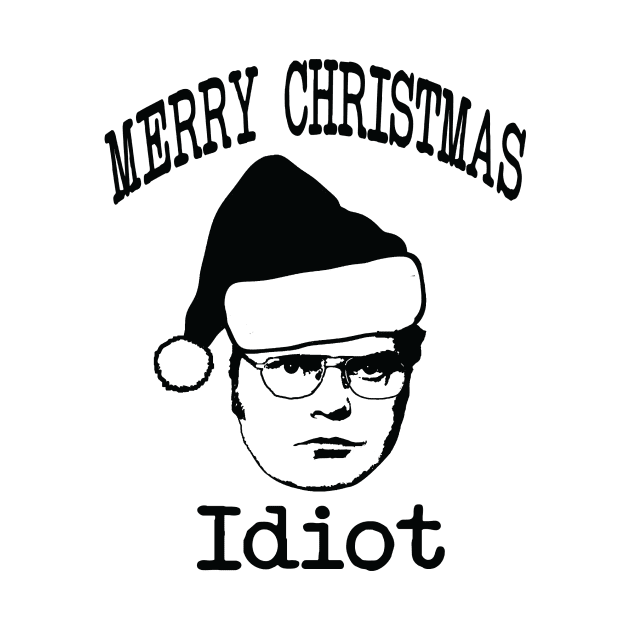 Merry Christmas Idiot by gatherandgrace