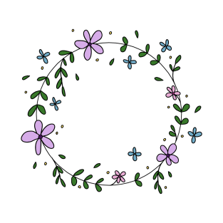 FLOWER WREATH T-Shirt