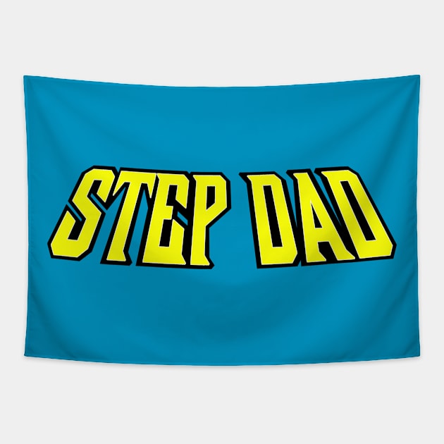 Invincible Step Dad Tapestry by ArtIzMuzikForTheEyez