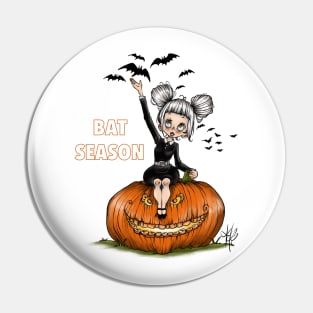 Bat Season Pin