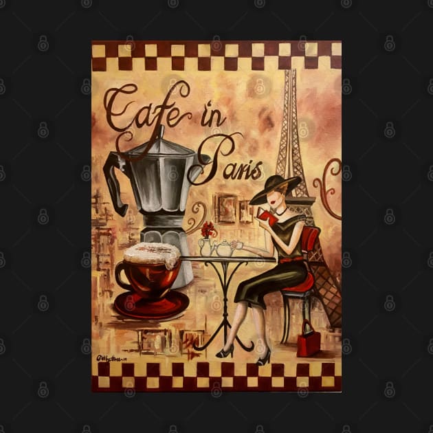 Cafe Paris by Artbythree