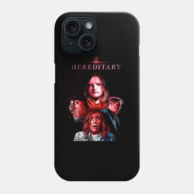 Ari Aster's Masterpiece Hereditary Horror Phone Case by alex77alves