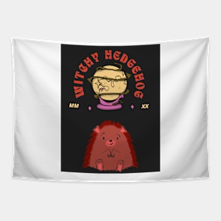 Witchy Hedgehog, Funny Hedgehog Witch is a perfect gift for Halloween for all animal lovers #10 Classic T-Shirt Tapestry