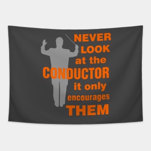 Funny Band, Choir or Orchestra Conductor T-Shirt Tapestry