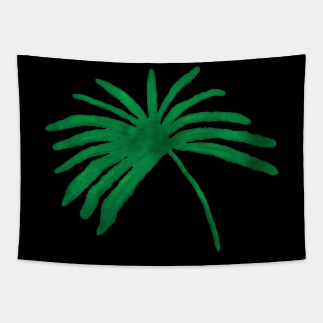 palm leaf Tapestry by SuRReal3D