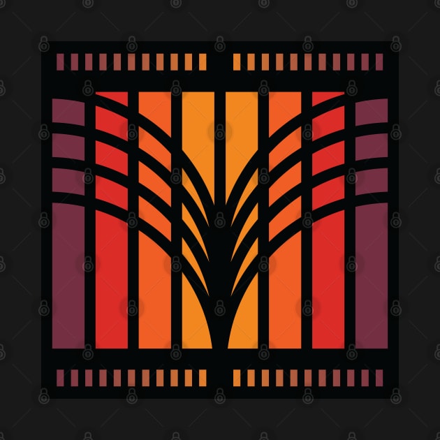 “Dimensional Wings” - V.5 Red/Orange - (Geometric Art) (Dimensions) - Doc Labs by Doc Labs