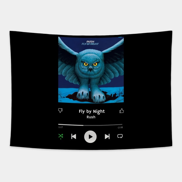 Stereo Music Player -  Fly by Night Tapestry by Stereo Music