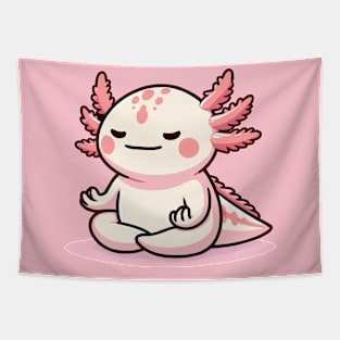 earnest meditating axolotl Tapestry