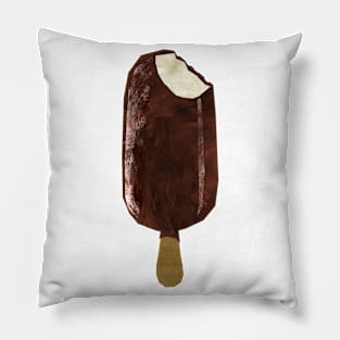 Ice lolly - chocolate coated vanilla Pillow